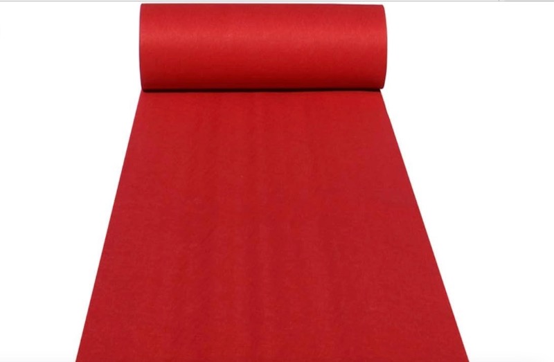 Aisle Runner 15' Red Carpet TriValley Rentals